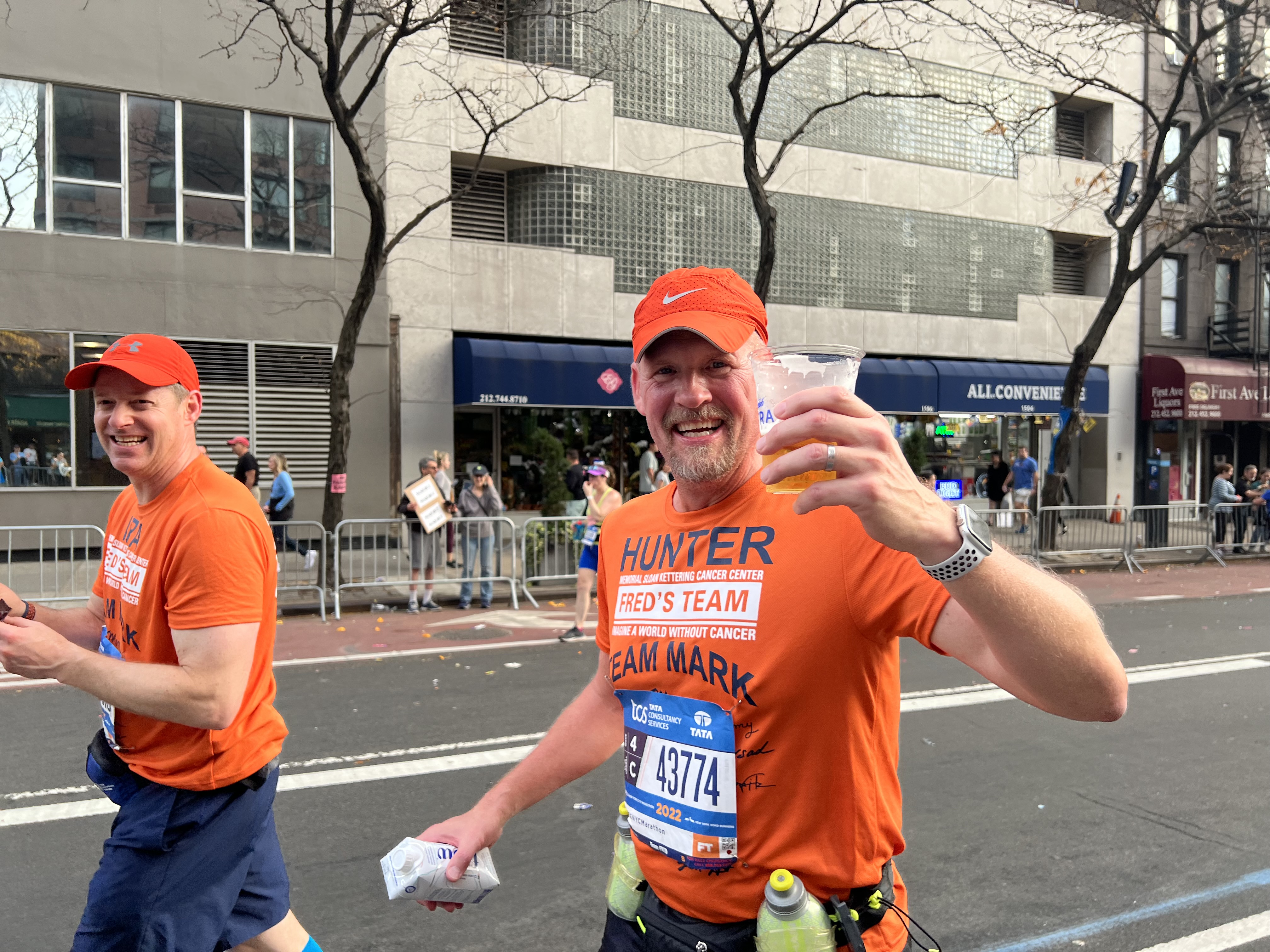 Post-Race Celebration