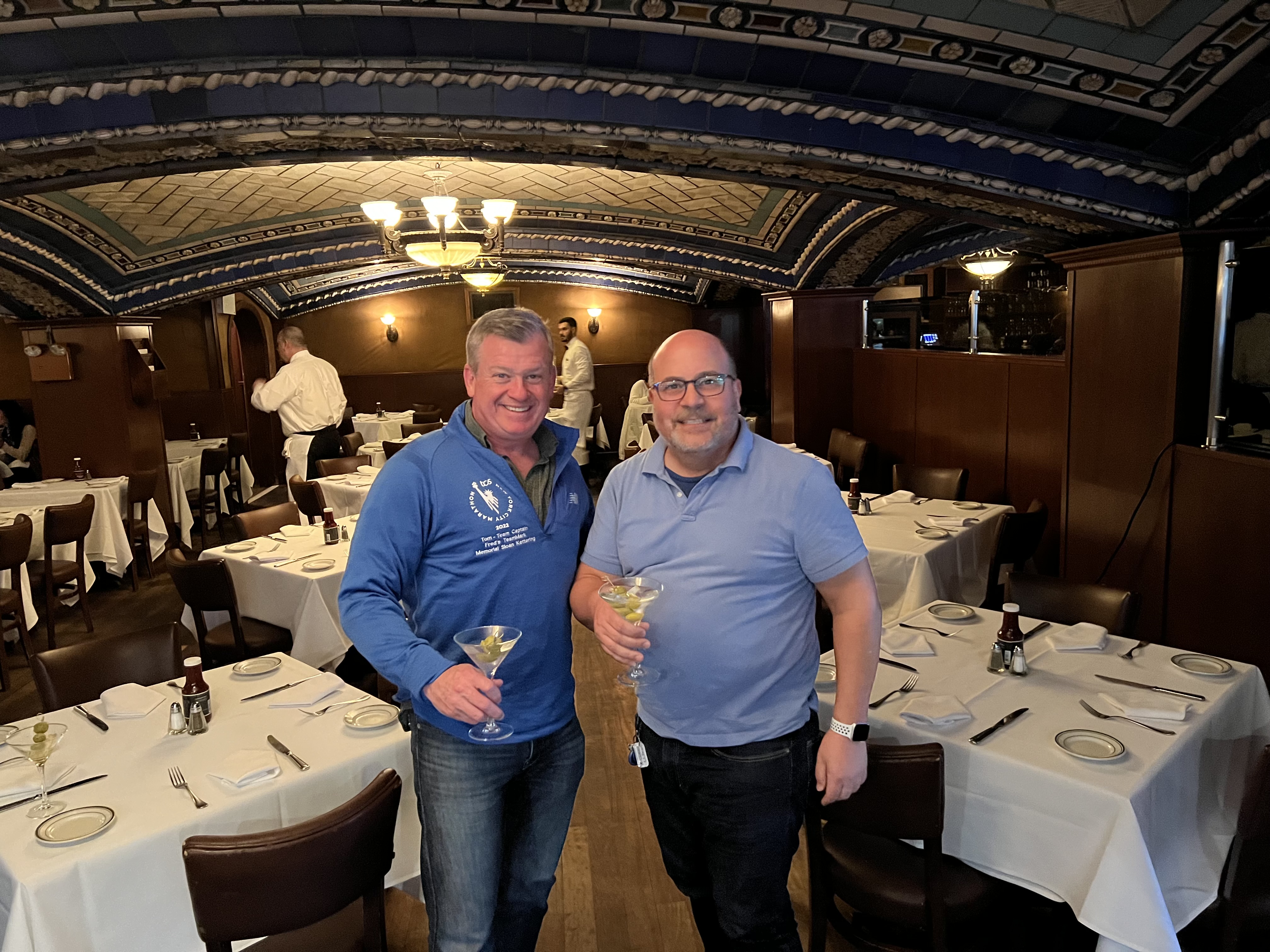 Mark and Tom Celebrate